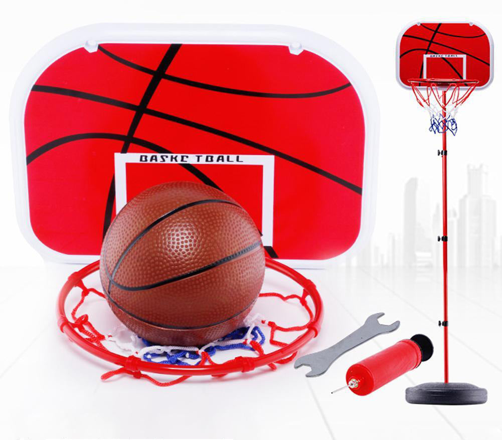 Adjustable Junior Basketball Hoop Set for Kids and Teens