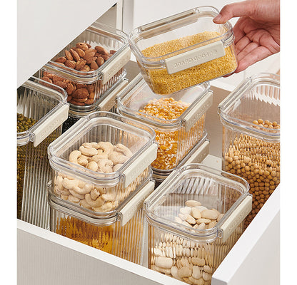 460mL Airtight Food Storage Container Leakproof Stackable Kitchen Organizer