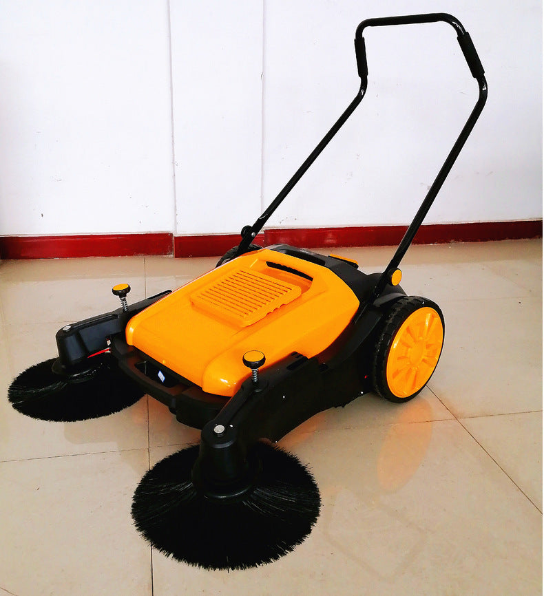 Industrial Manual Push Sweeper for Large Commercial Spaces