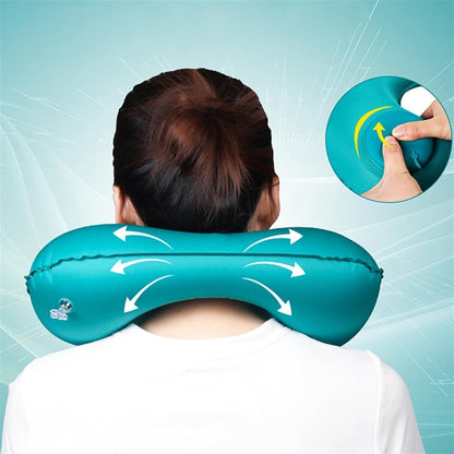 Ultimate Inflatable U-Shape Travel Neck Pillow for Maximum Comfort