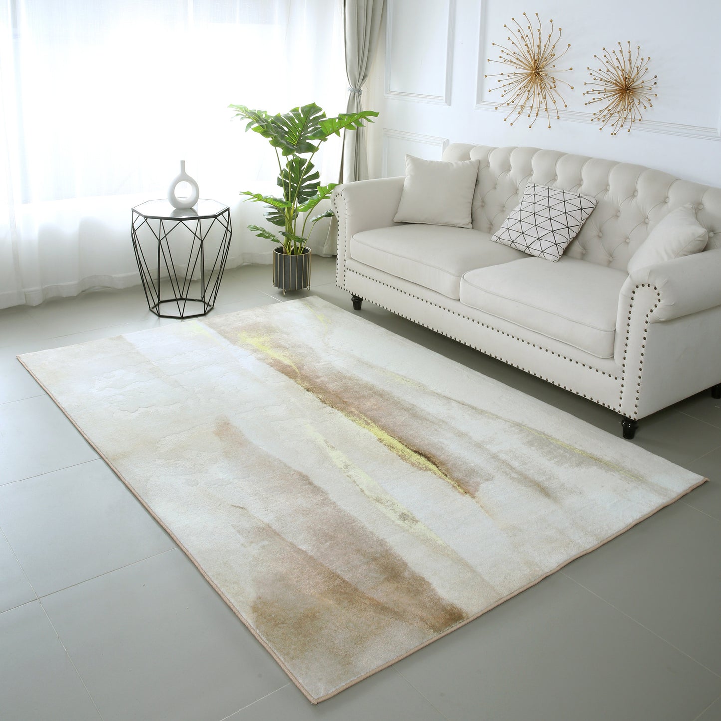 180 x 100 Luxurious Plush Cotton Area Rug Carpet