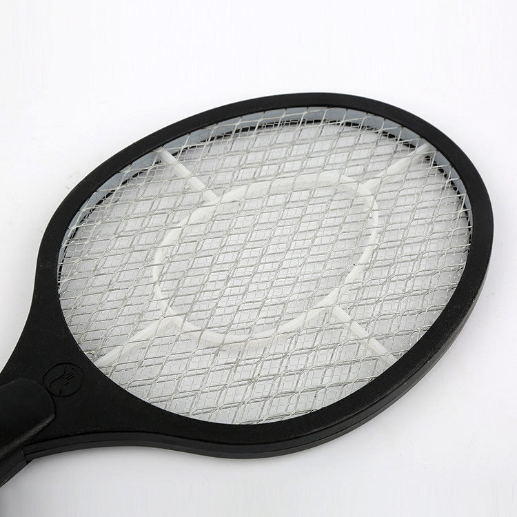 Handheld Electric Bug Zapper Fly Swatter Mosquito Insect Killer Racket Black