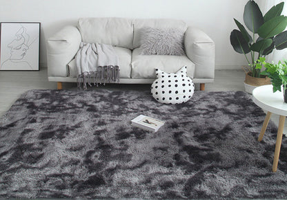 Extra Large 300 x 200 Soft Cozy Shag Rug Charcoal Grey