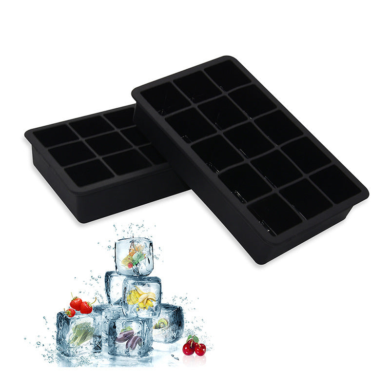 15 Grid Cube Silicone Ice Tray for Perfect Ice Cubes