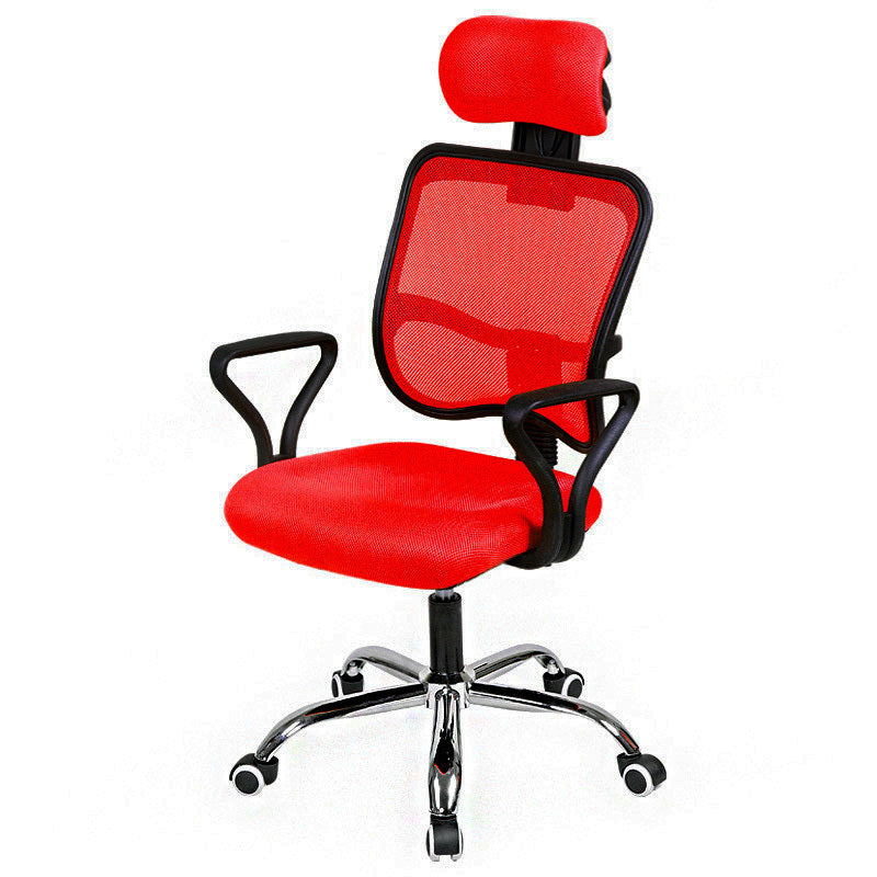 Deluxe Ergonomic High Back Office Chair Red