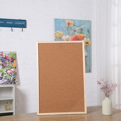 60cm Pinboard Message Bulletin Notice Memo Board Corkboard for Home Office