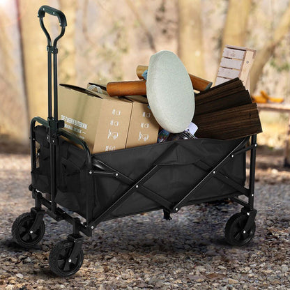 Heavy Duty Outdoor Folding Beach Cart Utility Garden Camping Wagon