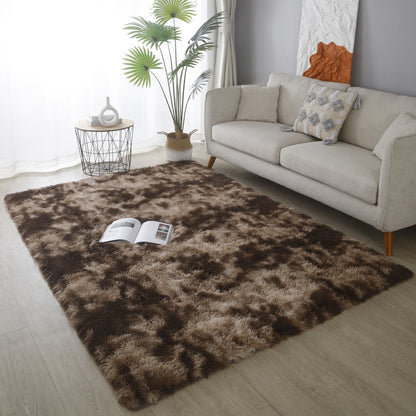 300 x 200 XL Soft Cozy Shag Rug Chocolate Mocha