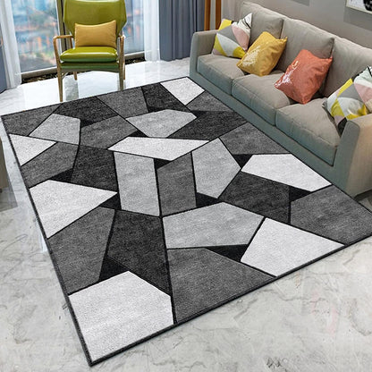 Large 230 x 160 Luxury Plush Comfort Rock Rug Carpet Mat