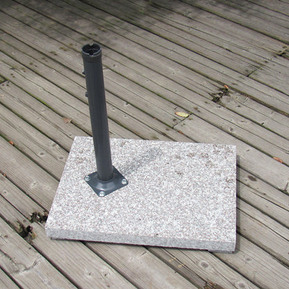 38kg Granite Outdoor Umbrella Stand Stone Base Heavy Duty