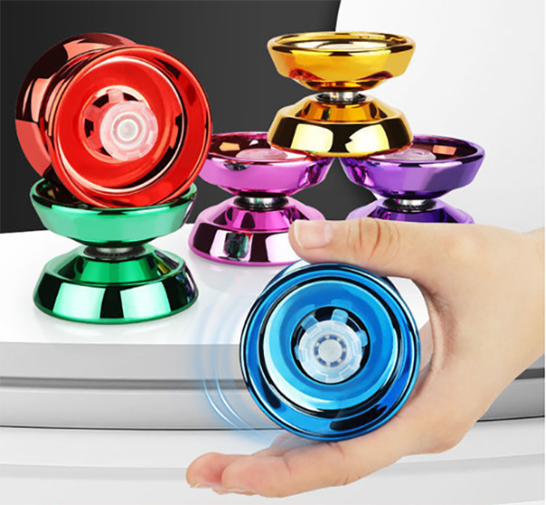 Professional Aluminum Alloy Yoyo for Advanced Tricks Red