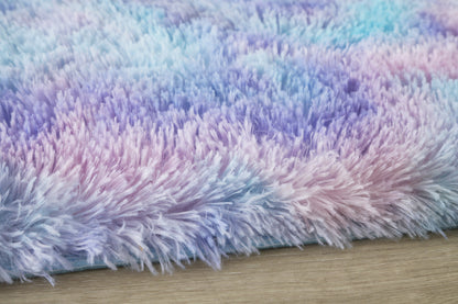 XL 300 x 200 Dreamy Shag Rug Soft and Cozy Purple