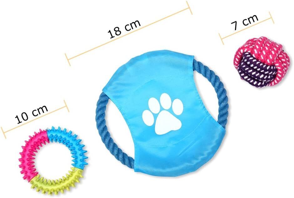 Interactive Dog Chew Toy Set for Aggressive Chewers