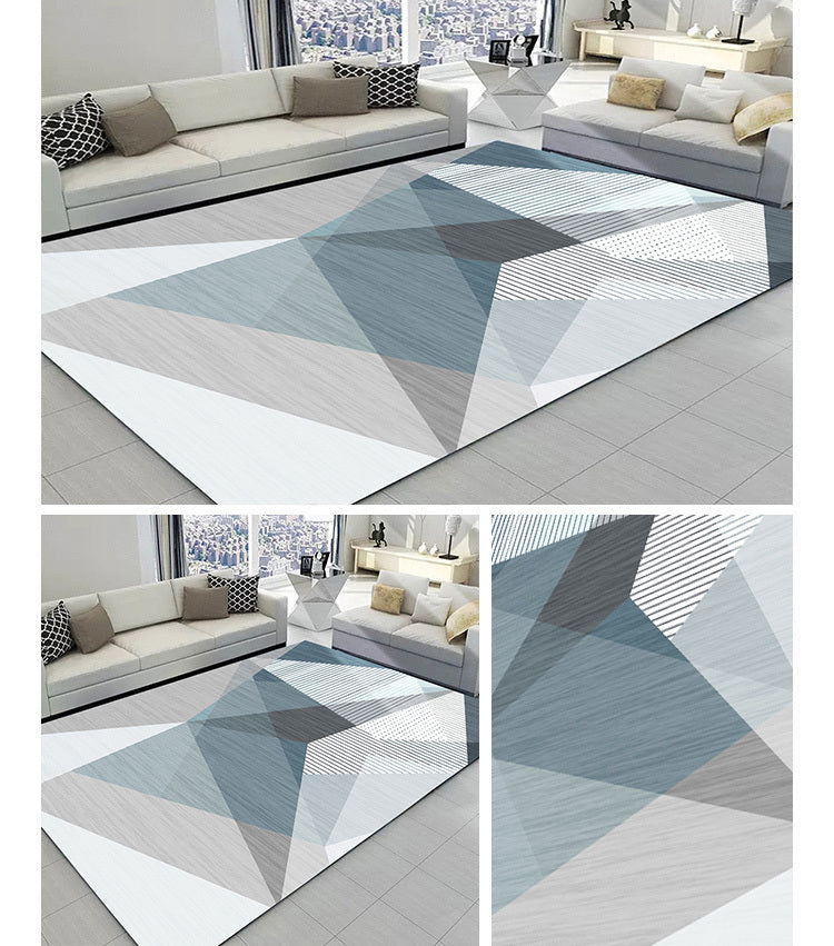 160 x 120 Modern Rug Stylish Design Easy-Clean Comfort Carpet Mat