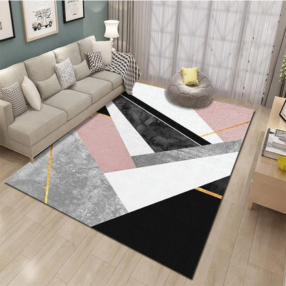 160 x 120 Modern Rug Easy-Clean Comfort Carpet Mat