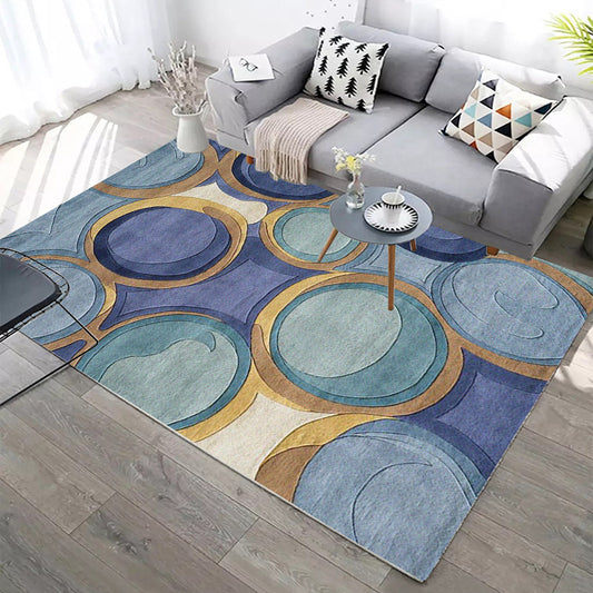 180 x 100 Area Rug Stylish Design Easy-Clean Comfort Carpet Mat