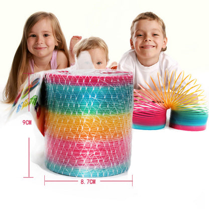 Magic Rainbow Slinky Spring Fidget Toy