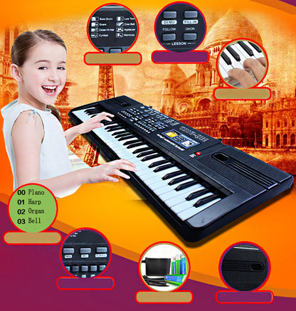 61 Keys Electronic Keyboard Piano for Kids Beginners