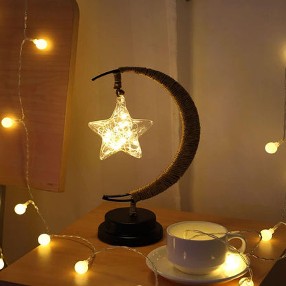 Magical LED Star Night Light Cozy Home Decor Lighting