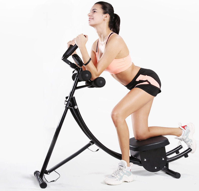 Ab Strength Training Coaster Abdominal Exercise Machine for Core Workout Fitness