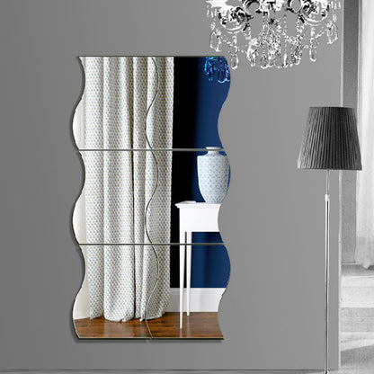 Reflective Mirror Wall Stickers for Home Decor