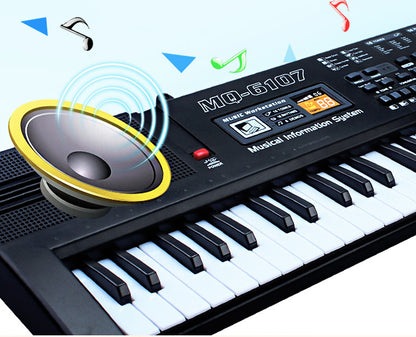 61 Keys Electronic Keyboard Piano for Kids Beginners