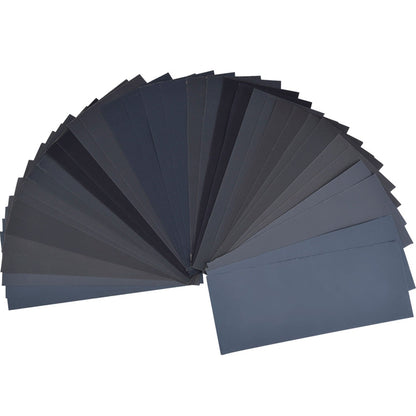 36 PCS Assorted Grit Sandpaper Wet Dry for Wood Sanding Sheets