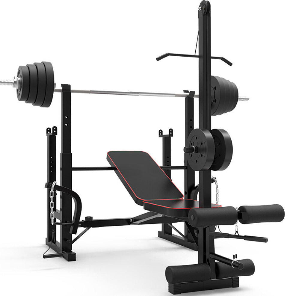 Ultimate 7-in-1 Multi-Station Weight Bench Home Gym Fitness Equipment