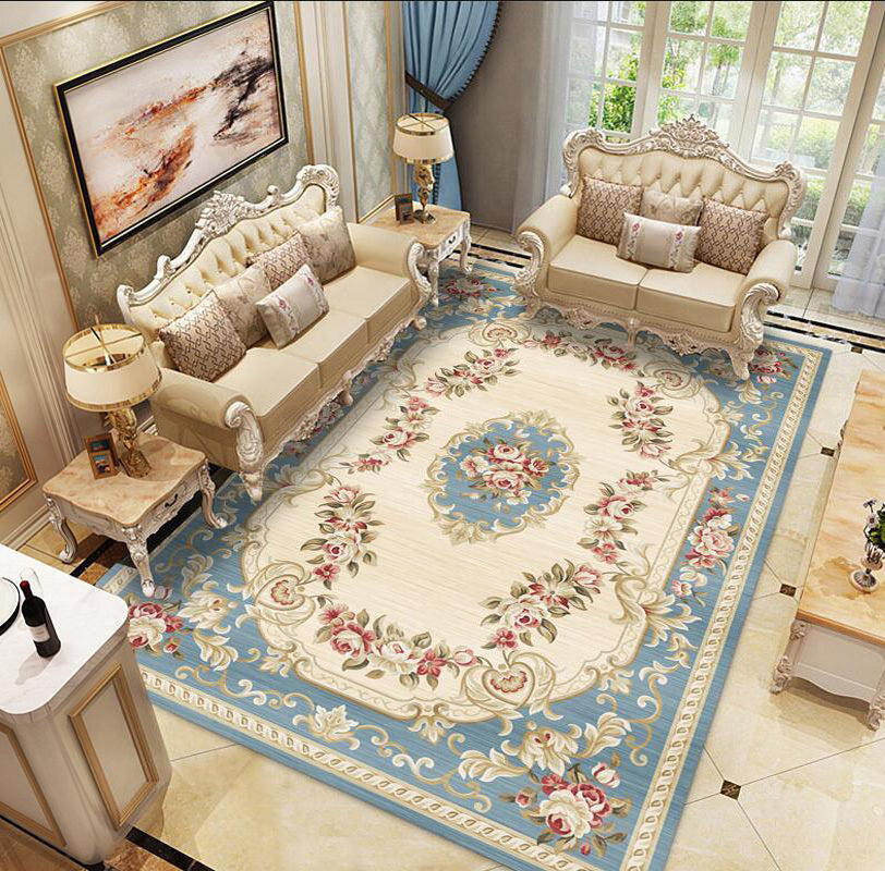 300 x 200 Extra Large Classic Floral Area Rug for Living Room Bedroom Decor