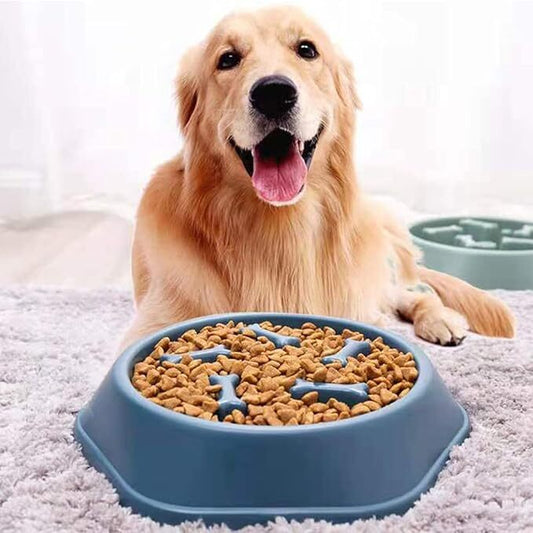 Interactive Slow Feeder Healthy Eating Dog Bowl for Pets