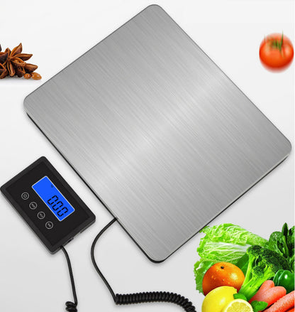 180kg/50g Stainless Steel Precision Platform Scale