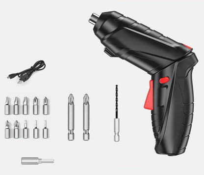 15 PC Cordless Electric Screwdriver Set with Accessories for Home and DIY Projects