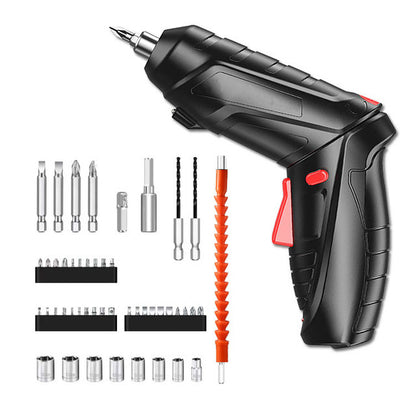 47 PC Cordless Electric Screwdriver Set with Accessories for Home and DIY Projects