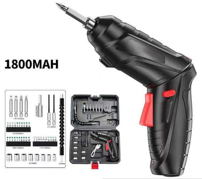 47 PC Cordless Electric Screwdriver Set with Accessories for Home and DIY Projects