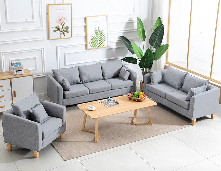 Single Seater Sofa Lounge Modern Grey