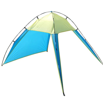 6-Person Pop Up Beach Tent Easy Setup Sun Shelter