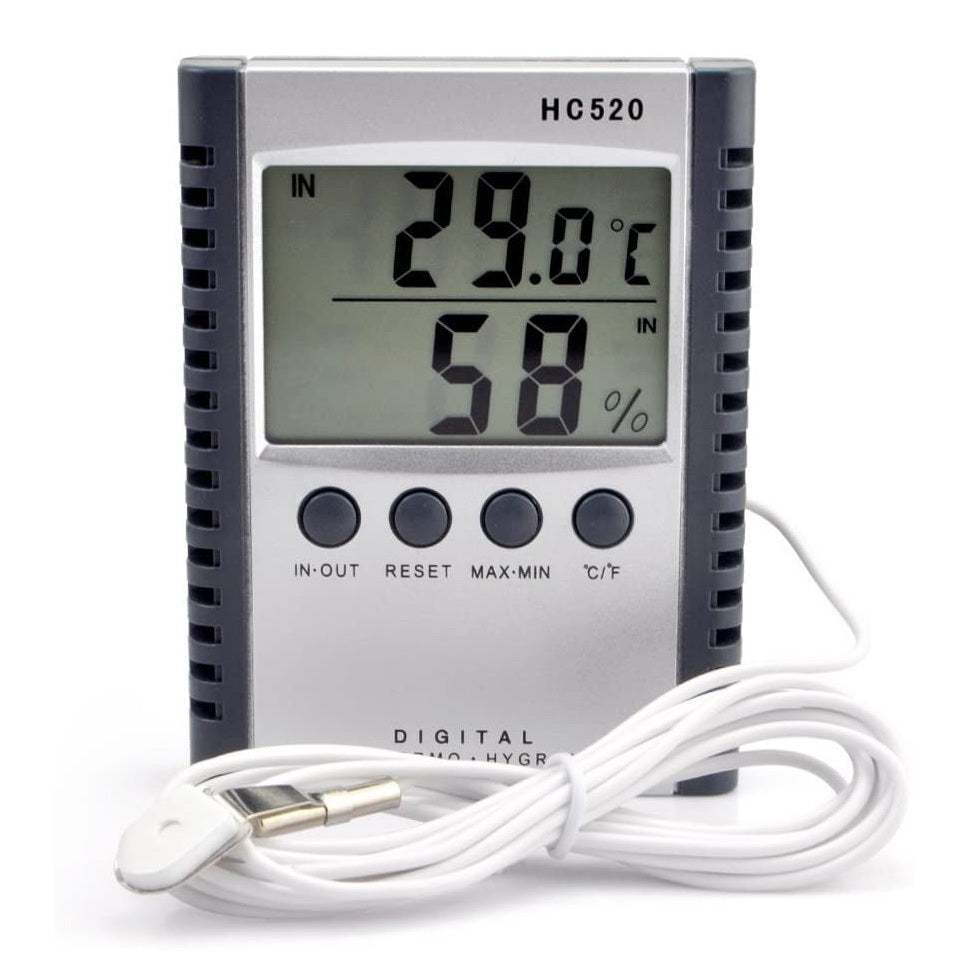 Indoor Outdoor Digital Hygrometer Thermometer Temperature Humidity Monitor