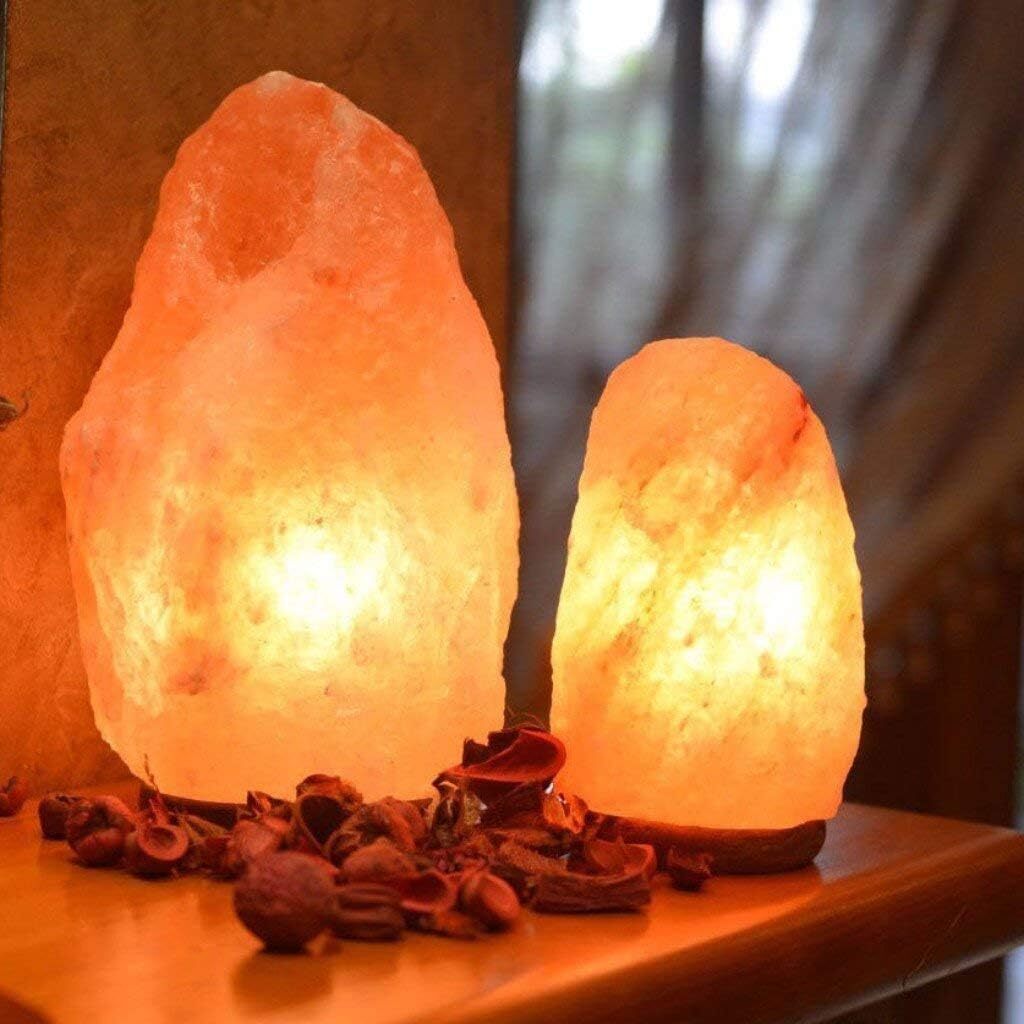 Natural Himalayan Salt Lamp Crystal Rock Night Light for Home Decor - (3-5kg)