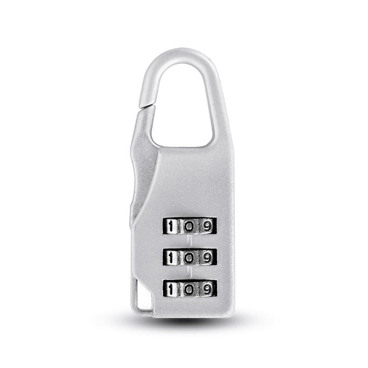 Secure Combination Lock for Bags Suitcases and Lockers Silver