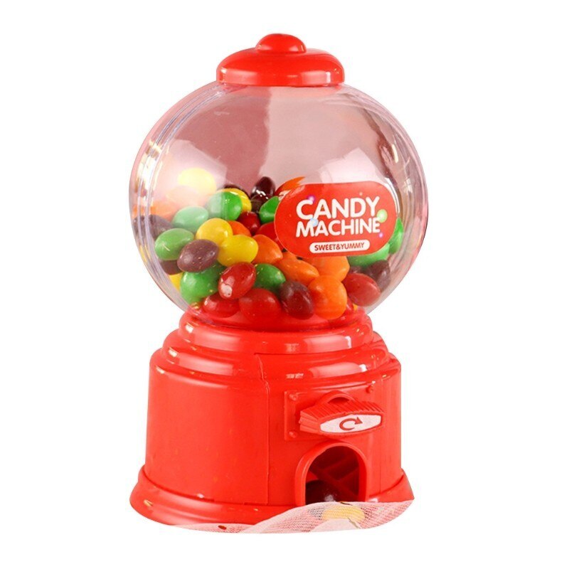 Mini Candy Machine Gumball Dispenser Toy for Kids Fun and Sweet Treats