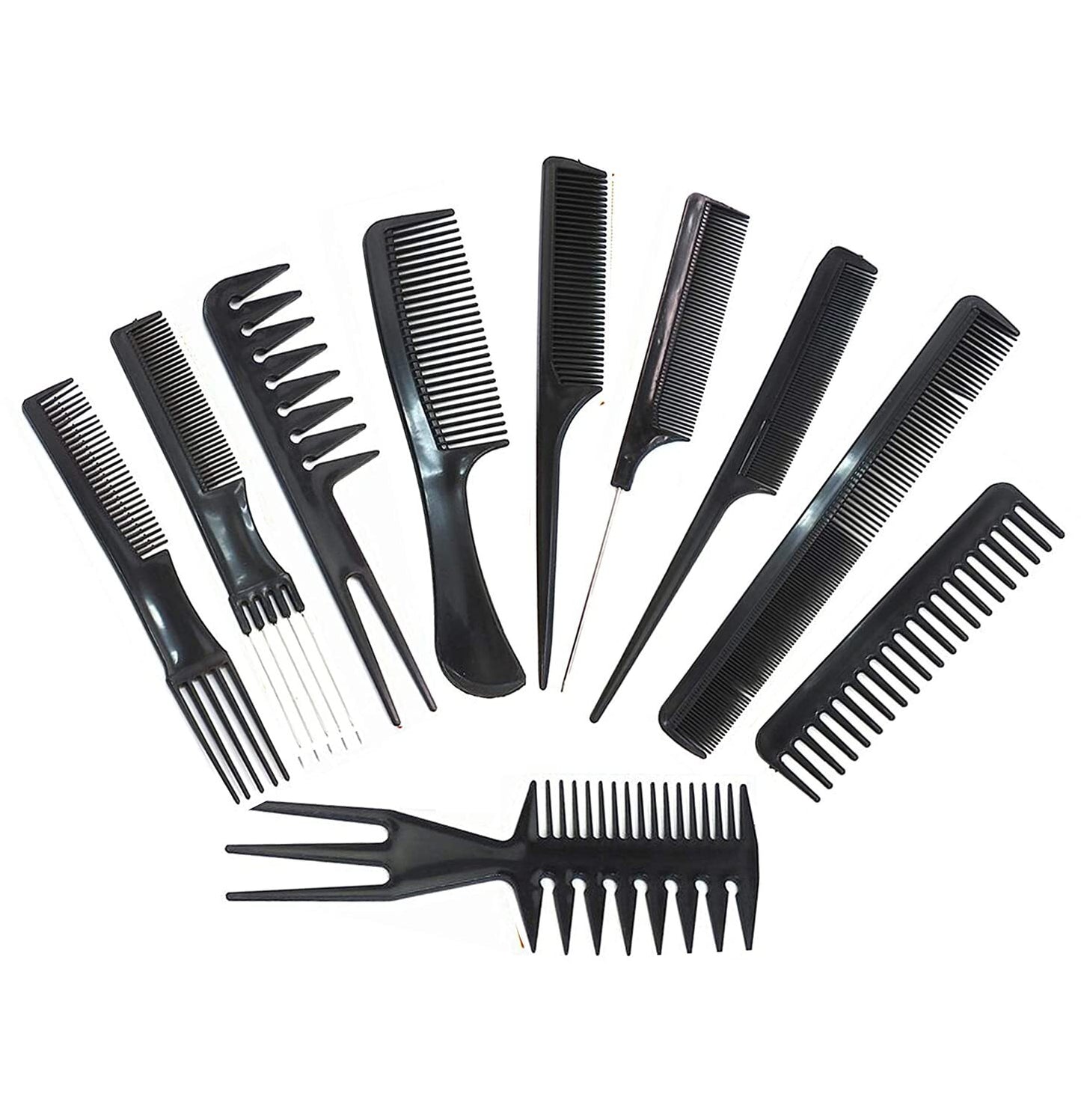 Professional Hair Styling Comb Set for All Hair Types