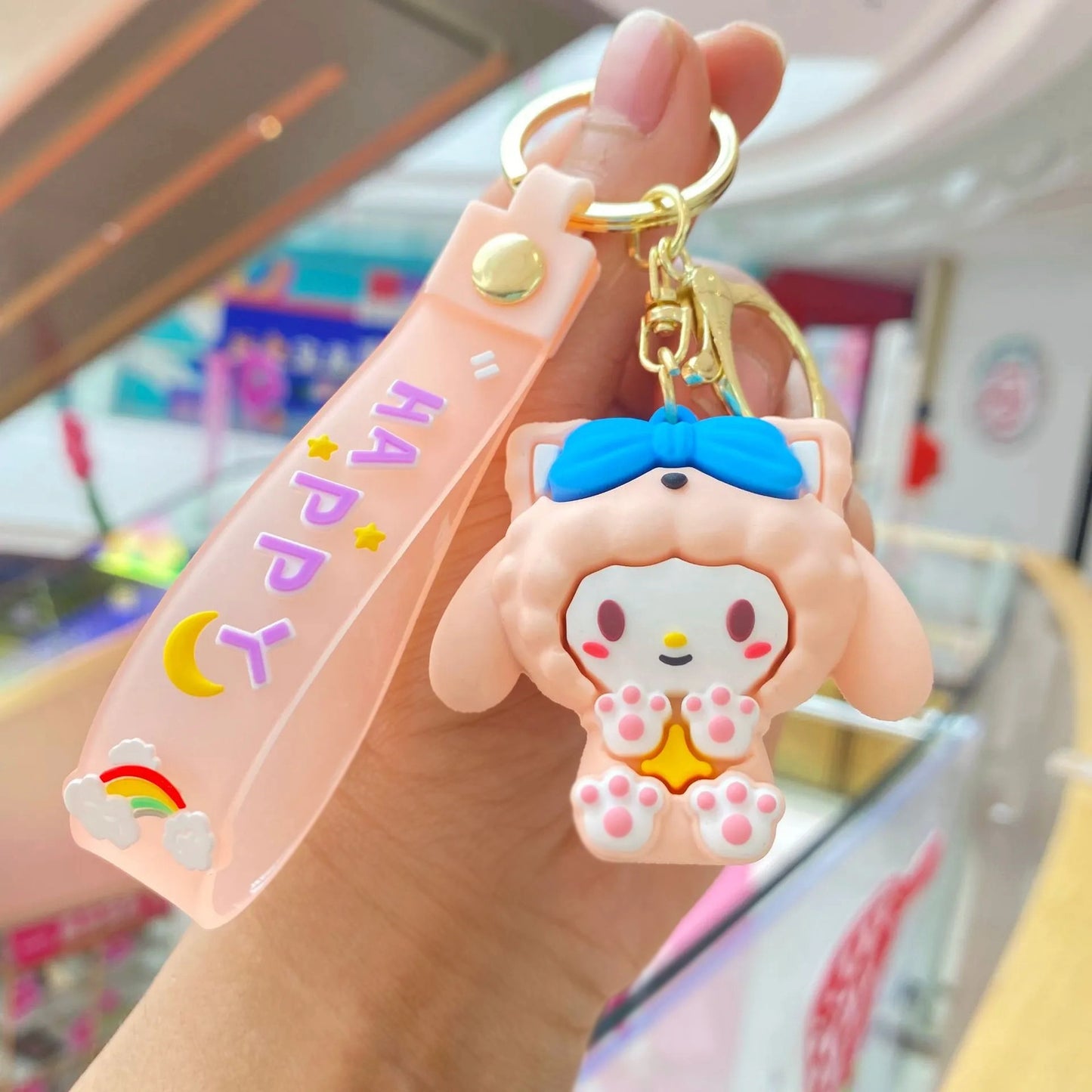 Adorable Melody Doll Keychain Pendant Toy for Bags and Backpacks