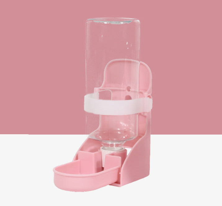 Automatic Pet Water Dispenser Station for Cats and Dogs Pink