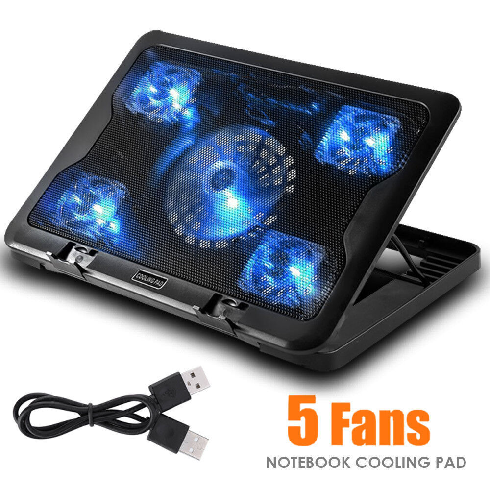 XL 5 Fan Laptop Cooling Pad Stand for Optimal Performance