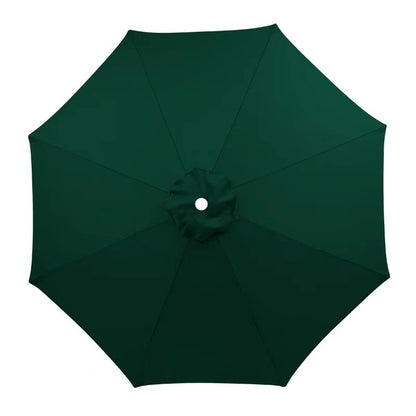 10ft 8 Ribs Large Outdoor Patio Umbrella Replacement Canopy Green