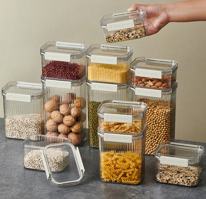 460mL Airtight Food Storage Container Leakproof Stackable Kitchen Organizer