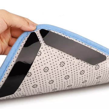 8 PCS Anti-Slip Rug Gripper Pads for Secure Carpet Hold