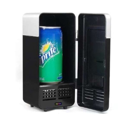 USB Mini Fridge Warmer Cooler Portable Black