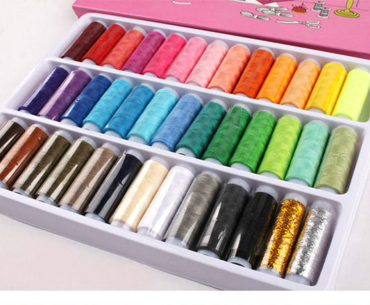 39 Pack Sewing Threads Kit for All Your Crafting Needs