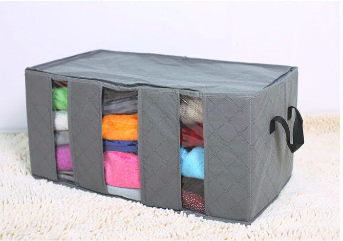 65L Bamboo Charcoal Storage Bag for Clothes and Bedding